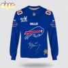 Custom Name Buffalo Bills x Bad Bunny Super Bowl 2026 3D Sweatshirt