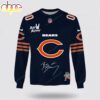 Custom Name Chicago Bears x Bad Bunny Super Bowl 2026 3D Sweatshirt Custom Name Chicago Bears x Bad Bunny Super Bowl 2026 3D Sweatshirt