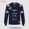 Custom Name Dallas Cowboys x Bad Bunny Super Bowl 2026 3D Sweatshirt Custom Name Dallas Cowboys x Bad Bunny Super Bowl 2026 3D Sweatshirt