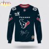 Custom Name Houston Texans x Bad Bunny Super Bowl 2026 3D Sweatshirt Custom Name Houston Texans x Bad Bunny Super Bowl 2026 3D Sweatshirt