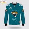 Custom Name Jacksonville Jaguars x Bad Bunny Super Bowl 2026 3D Sweatshirt