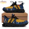 Custom Name Los Angeles Chargers Logo Pattern Max Soul Shoes For Fans Custom Name Los Angeles Chargers Logo Pattern Max Soul Shoes For Fans