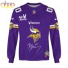 Custom Name Minnesota Vikings x Bad Bunny Super Bowl 2026 3D Sweatshirt