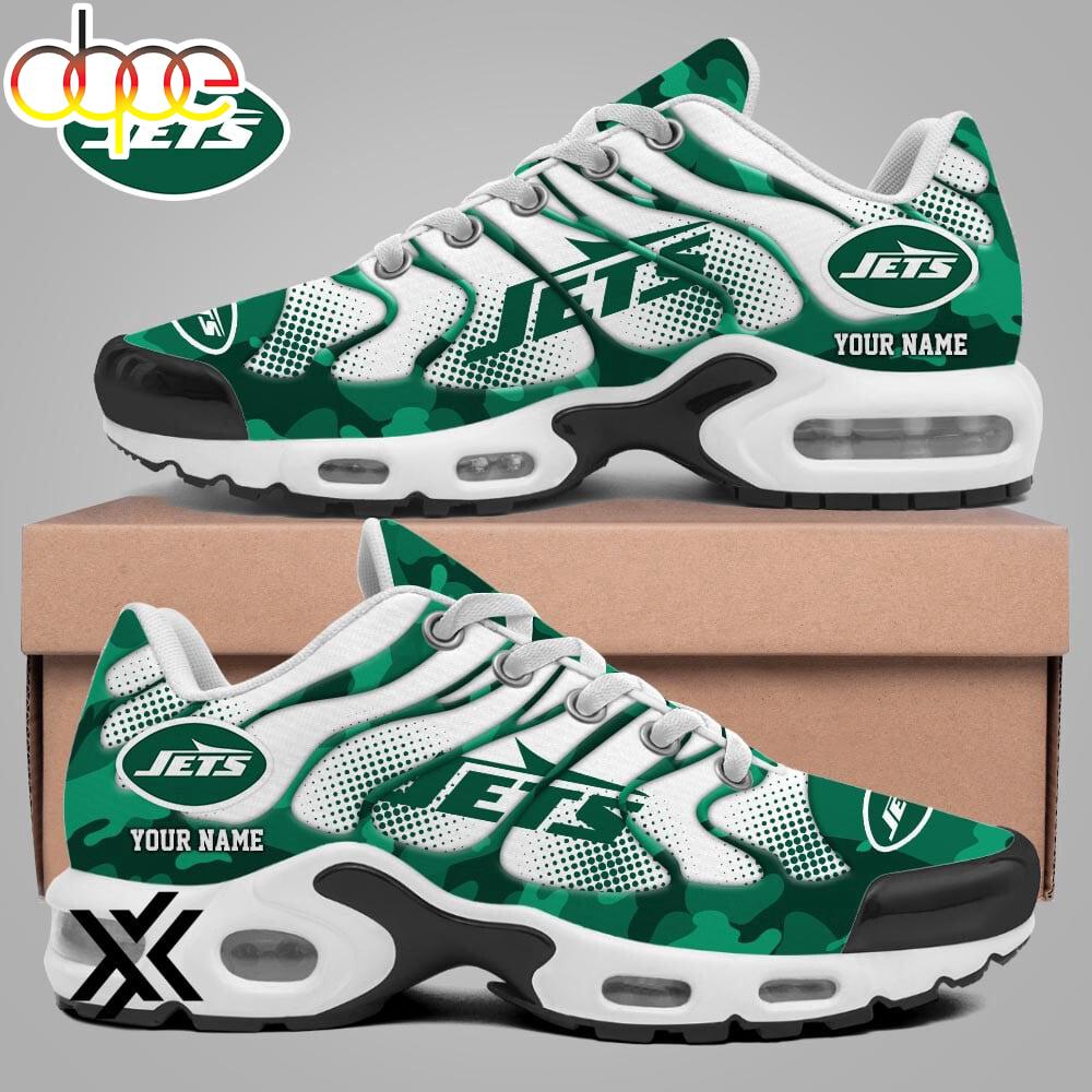 Custom Name New York Jets Air Max Plus Shoes For Fans