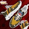 Custom Name Pittsburgh Steelers Logo Pattern Max Soul Shoes For Fans Custom Name Pittsburgh Steelers Logo Pattern Max Soul Shoes For Fans