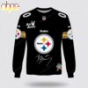 Custom Name Pittsburgh Steelers x Bad Bunny Super Bowl 2026 3D Sweatshirt