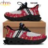 Custom Name San Francisco 49ers Logo Pattern Max Soul Shoes For Fans