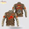 Detroit Lions x US Marine Corps Baseball Jacket