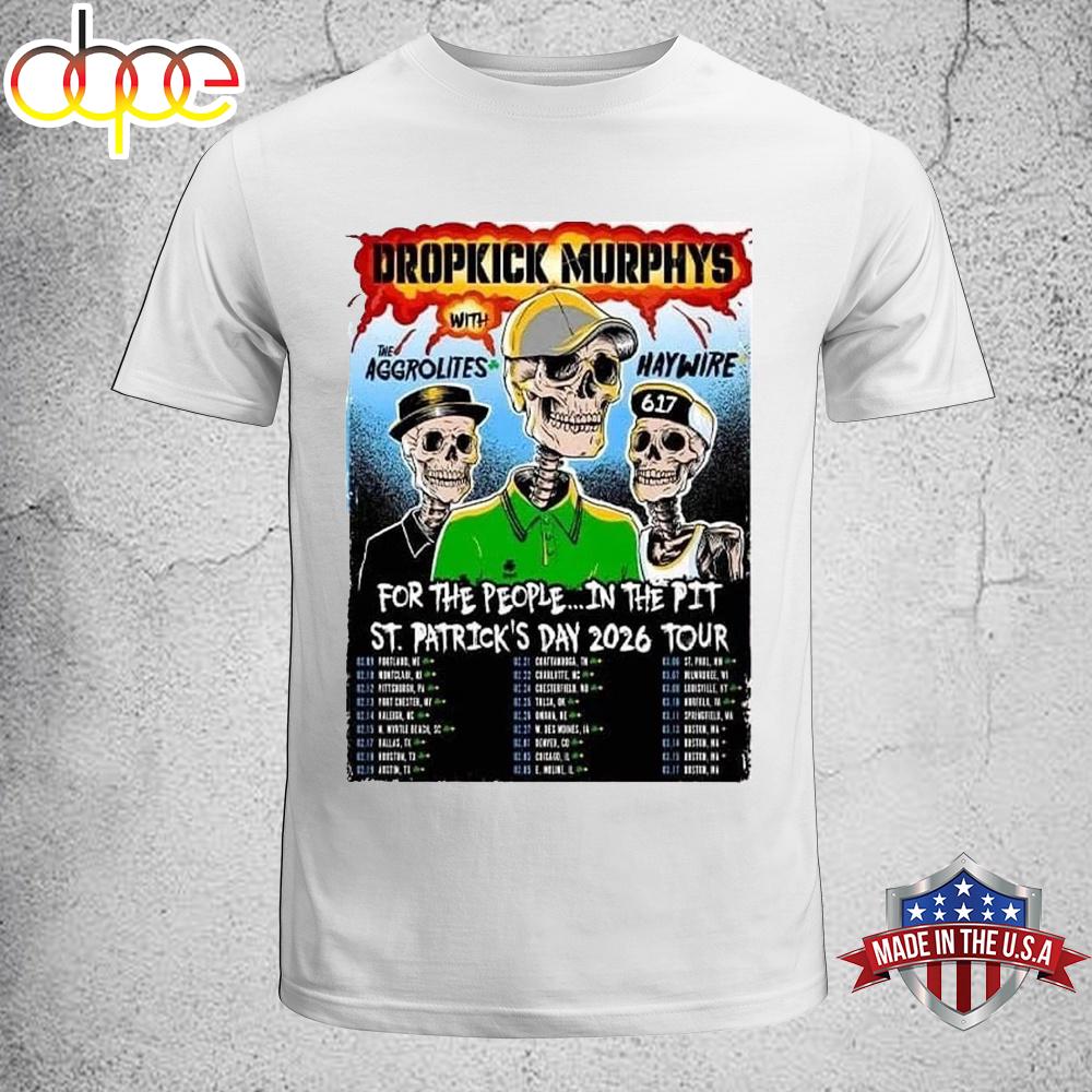 Dropkick Murphys For The People In The Pit Unisex T-Shirt