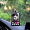 Elvis Presley Face Merry Christmas Ornament Gift Idea
