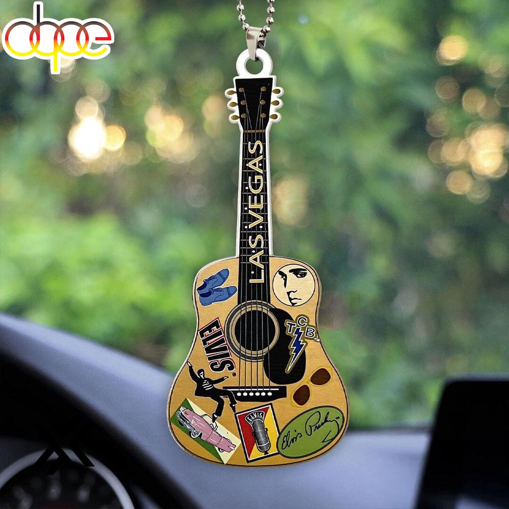 Elvis Presley Las Vegas Merry Christmas Ornament Gift Idea