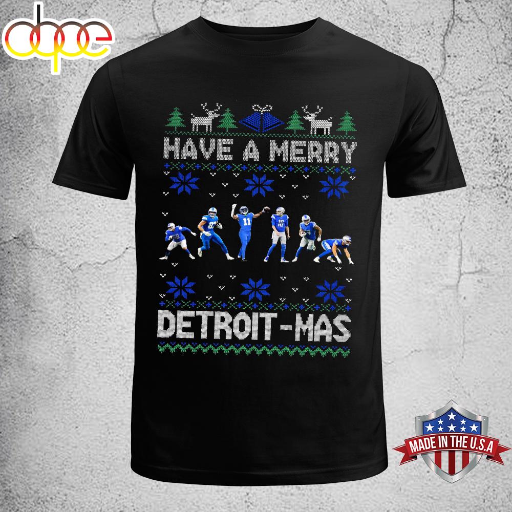 Have A Merry Detroit Football Unisex T-Shirt