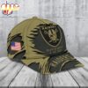 Las Vegas Raiders 2025 Salute to Service Classic Baseball Cap
