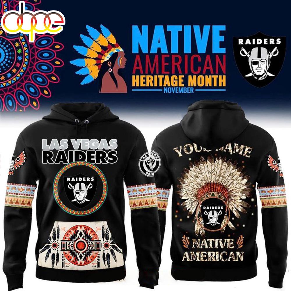 Las Vegas Raiders Native American Heritage Month 2025 3D Shirt Gifts For Fan