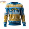 Los Angeles Chargers Reindeer Football Ugly Christmas Sweater