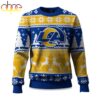 Los Angeles Rams Reindeer Football Ugly Christmas Sweater