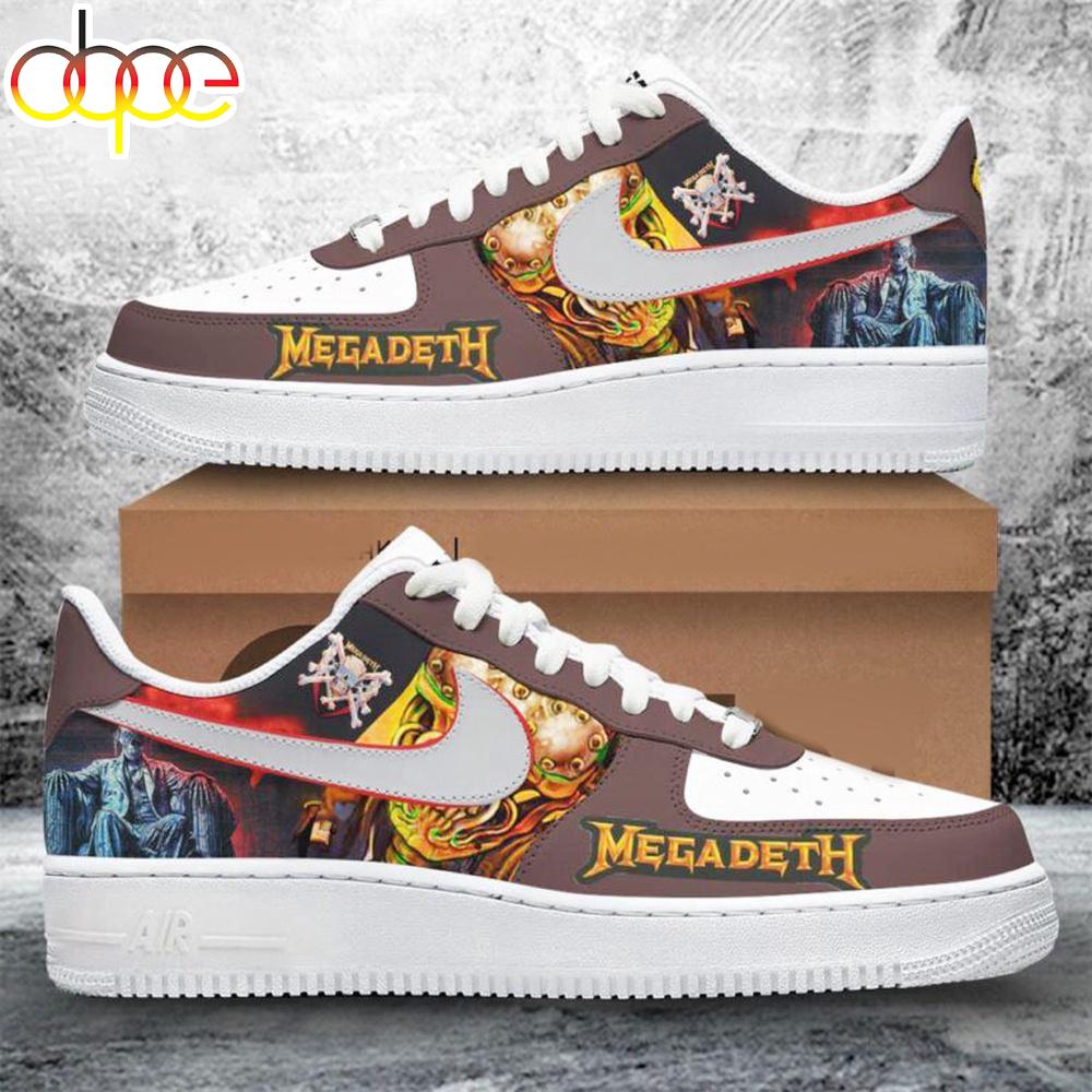 Megadeth Band Air Force 1 Shoes For Fans