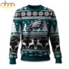 Philadelphia Eagles Reindeer Football Ugly Christmas Sweater Philadelphia Eagles Reindeer Football Ugly Christmas Sweater