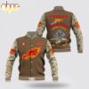 Philadelphia Eagles x US Marine Corps Baseball Jacket Philadelphia Eagles x US Marine Corps Baseball Jacket