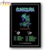 SunSquabi On Tour December 2025 Canvas Poster Wall Art