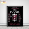 The Pogues 40 Years Of Rum Sodomy & The Lash 2026 Canvas Poster Wall Art