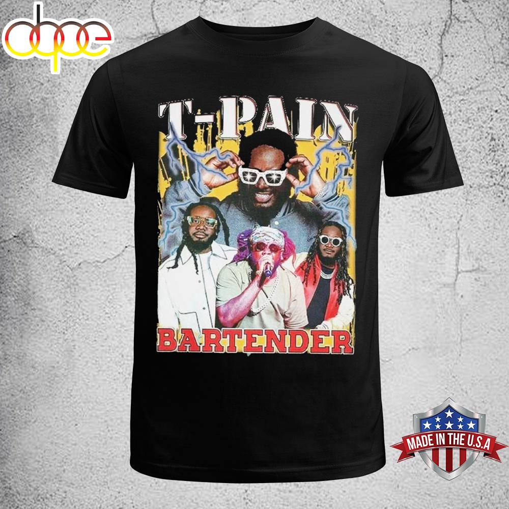T-Pain Tour Funny Rap Concert Unisex T-Shirt