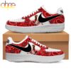 Tupac Shakur Red Air Force 1 Shoes For Fans Tupac Shakur Red Air Force 1 Shoes For Fans