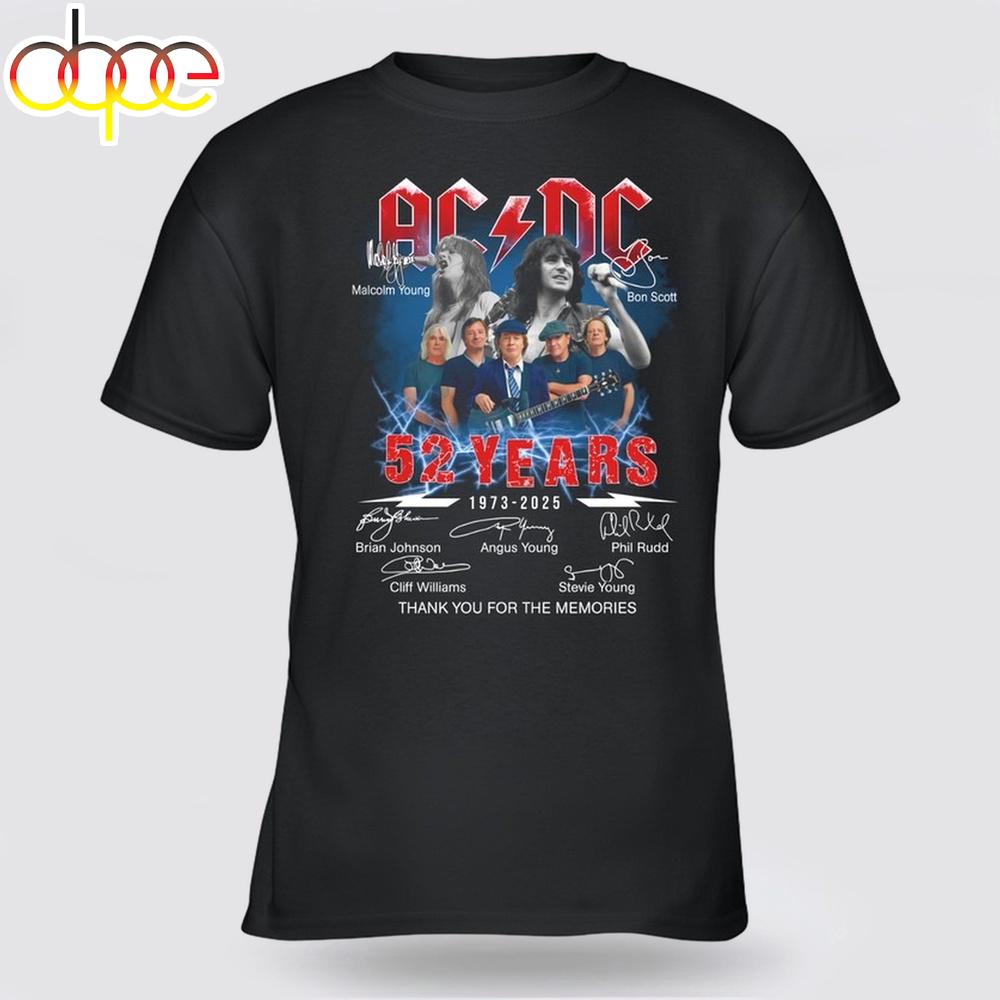 ACDC PWR UP World Tour 2025 Unisex T-Shirt For Fans