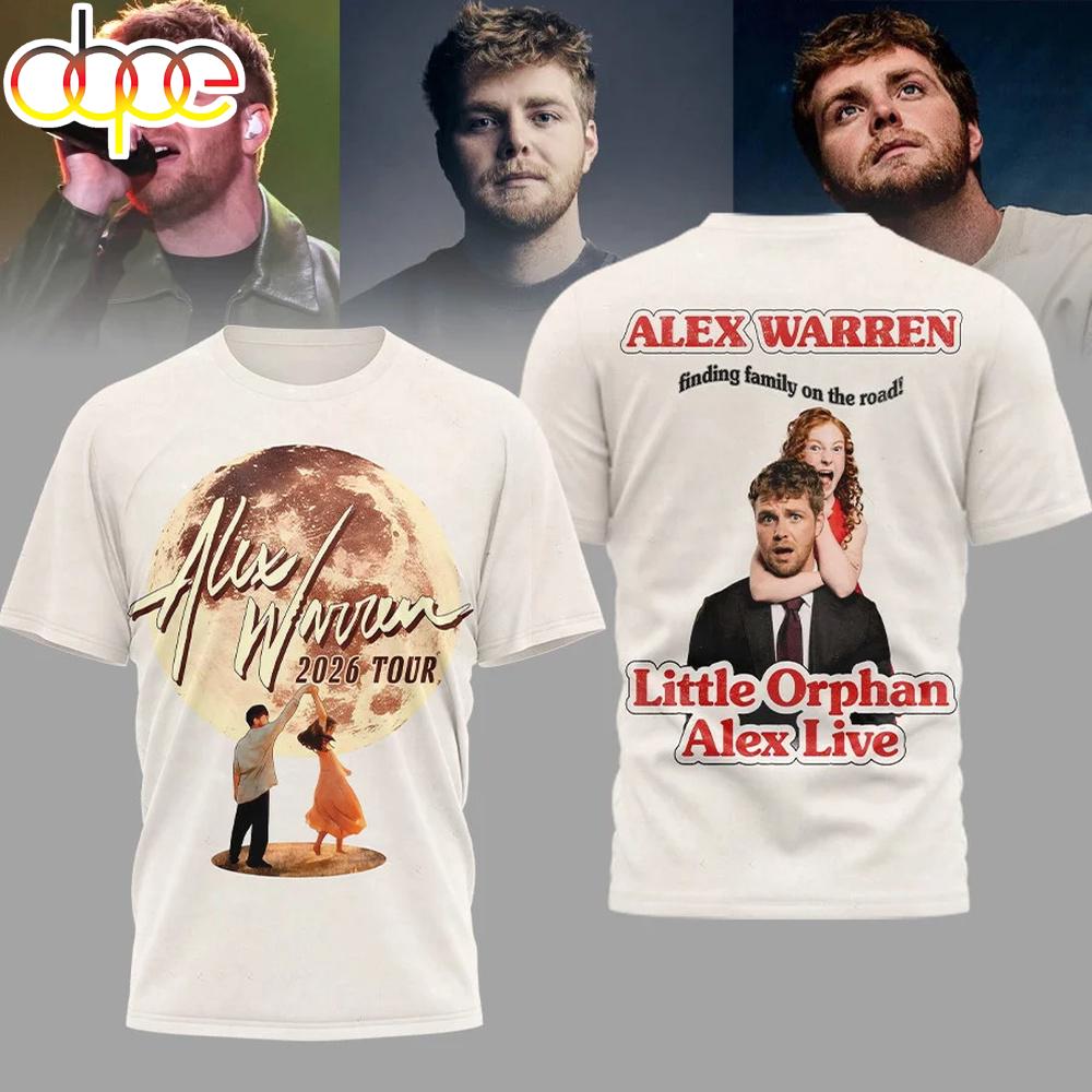 Alex Warren Tour 2026 All Over Print Shirt For Fans