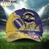 Custom Name Baltimore Ravens NFL Dark Flame Classic Baseball Cap Custom Name Baltimore Ravens NFL Dark Flame Classic Baseball Cap