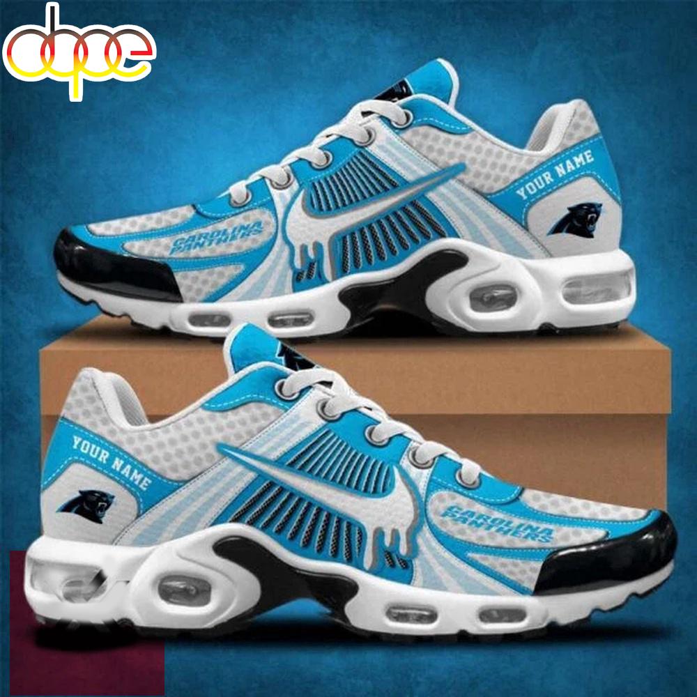 Custom Name Carolina Panthers NFL Sport Air Max Plus Shoes Gifts For Fan