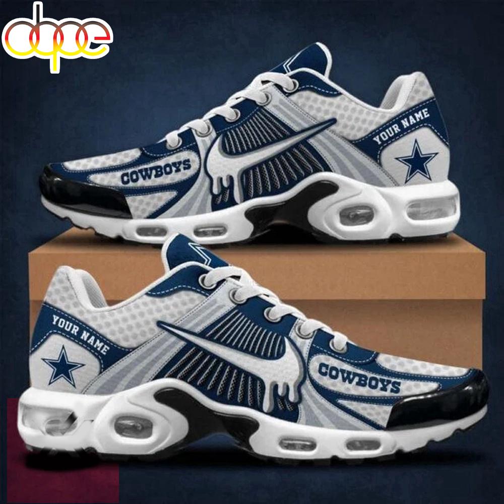 Custom Name Dallas Cowboys NFL Sport Air Max Plus Shoes Gifts For Fan