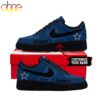 Custom Name Dallas Cowboys NFL Sport Team Air Force 1 Shoes For Fans