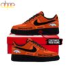 Custom Name Denver Broncos NFL Sport Team Air Force 1 Shoes For Fans
