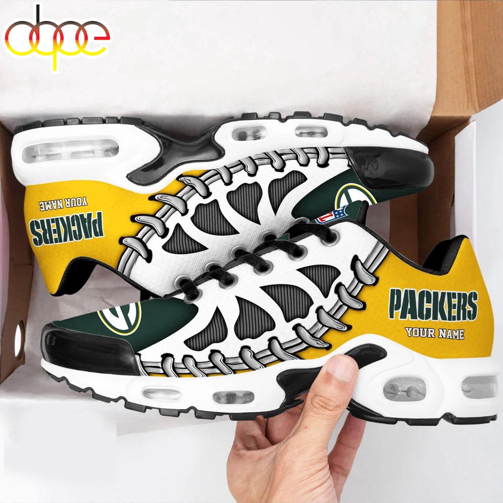 Custom Name Green Bay Packers Air Max Plus Shoes For Fans
