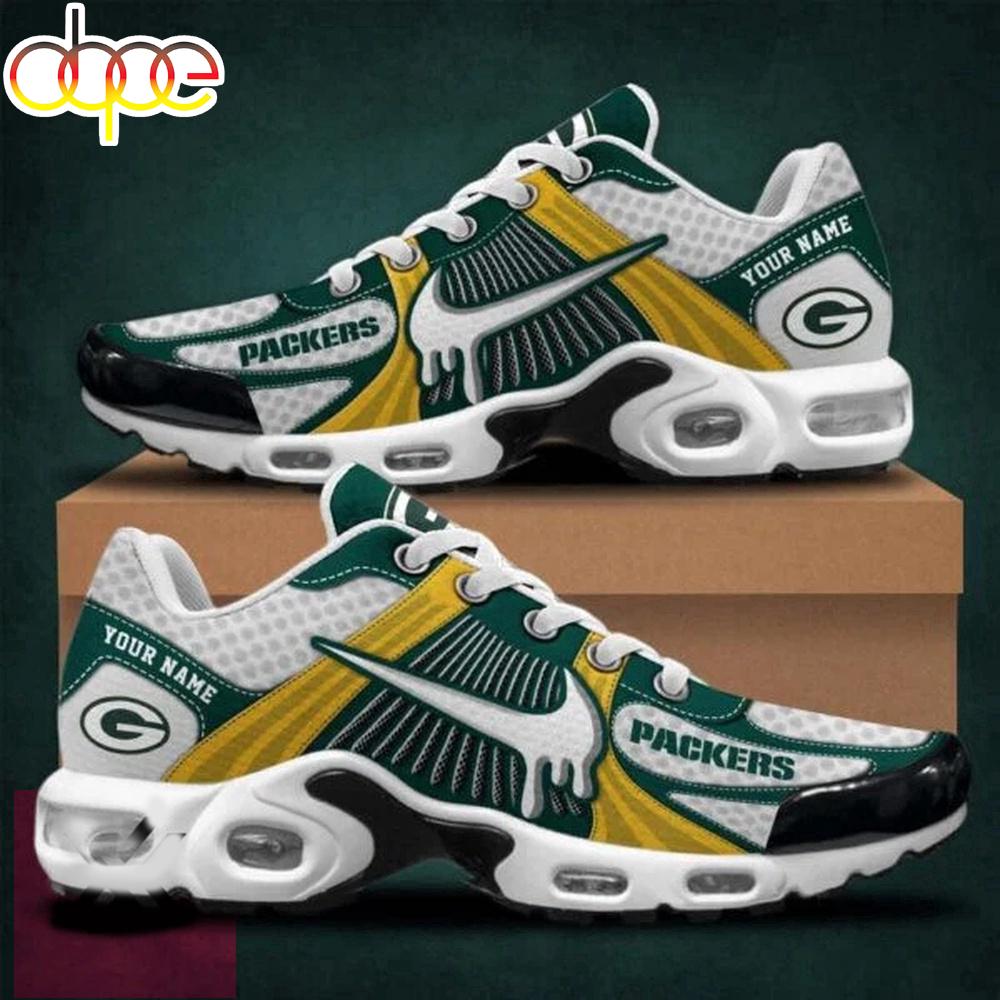 Custom Name Green Bay Packers NFL Sport Air Max Plus Shoes Gifts For Fan