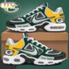 Custom Name Green Bay Packers NFL Team Air Max Plus Shoes Gifts For Fan