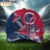 Custom Name Houston Texans NFL Dark Flame Classic Baseball Cap Custom Name Houston Texans NFL Dark Flame Classic Baseball Cap