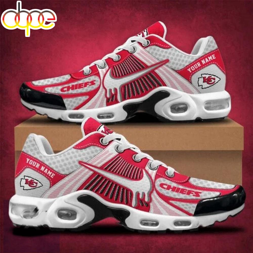 Custom Name Kansas City Chiefs NFL Sport Air Max Plus Shoes Gifts For Fan