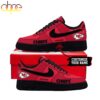 Custom Name Kansas City Chiefs NFL Sport Team Air Force 1 Shoes For Fans