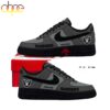Custom Name Las Vegas Raiders NFL Sport Team Air Force 1 Shoes For Fans