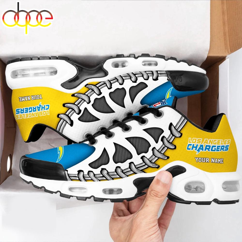 Custom Name Los Angeles Chargers Air Max Plus Shoes For Fans