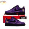 Custom Name Minnesota Vikings NFL Sport Team Air Force 1 Shoes For Fans