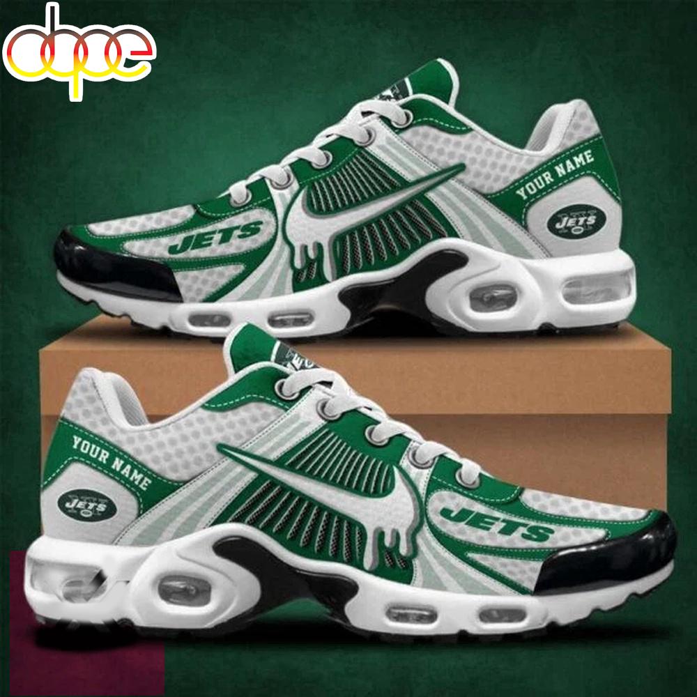 Custom Name New York Jets NFL Sport Air Max Plus Shoes Gifts For Fan