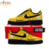 Custom Name Pittsburgh Steelers NFL Sport Team Air Force 1 Shoes For Fans