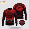 Green Bay Packers Stranger Things Ugly Christmas Sweater Green Bay Packers Stranger Things Ugly Christmas Sweater