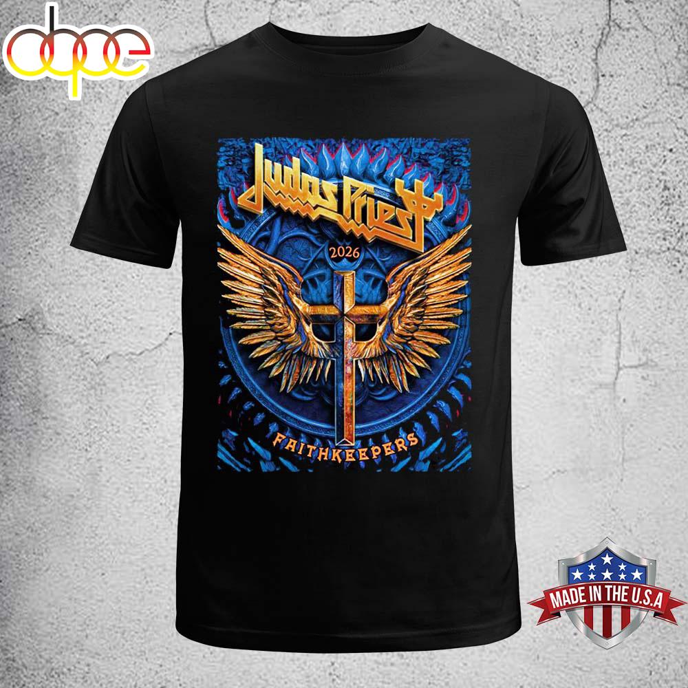 Judas Priest Faithkeepers European Unisex T-Shirt Judas Priest Faithkeepers European Unisex T-Shirt