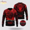 Las Vegas Raiders Stranger Things Ugly Christmas Sweater Las Vegas Raiders Stranger Things Ugly Christmas Sweater