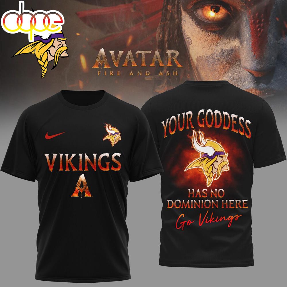 Minnesota Vikings NFL Avatar Fan Your Goddess 3D Shirt
