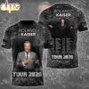 New Limited Edition Roland Kaiser Tour 2026 3D Shirt For Fans